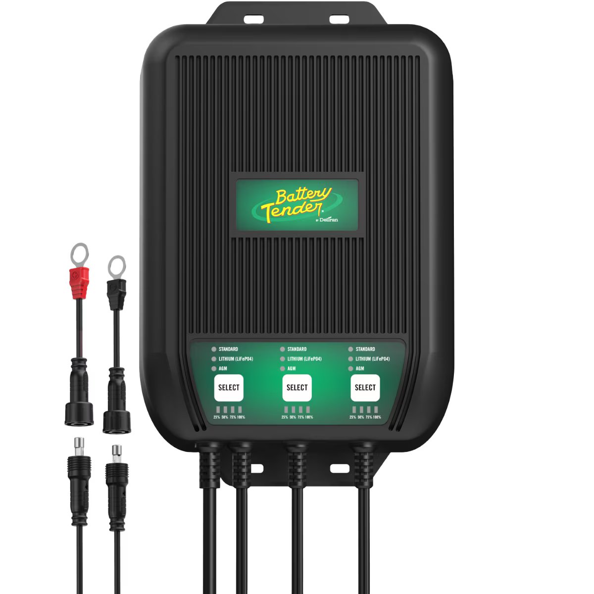Deltran WaveCharge Pro 3-Bank 12V, 30 AMP Battery Charger