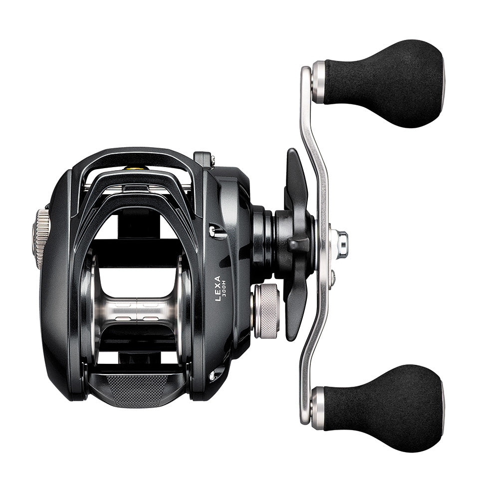 Daiwa Lexa 300 Baitcasting Reel Left Hand Hyper Speed Dual Paddle Handle LX300HL