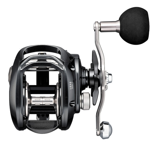 Daiwa Lexa 400 Baitcasting Reel Left Hand Hyper Speed Power Handle LX400HLP