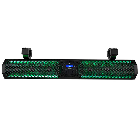 DS18 26 Marine Amplified Sound Bar wBluetooth 600W w6 Speaker System RGB LED SB26BTXRGB