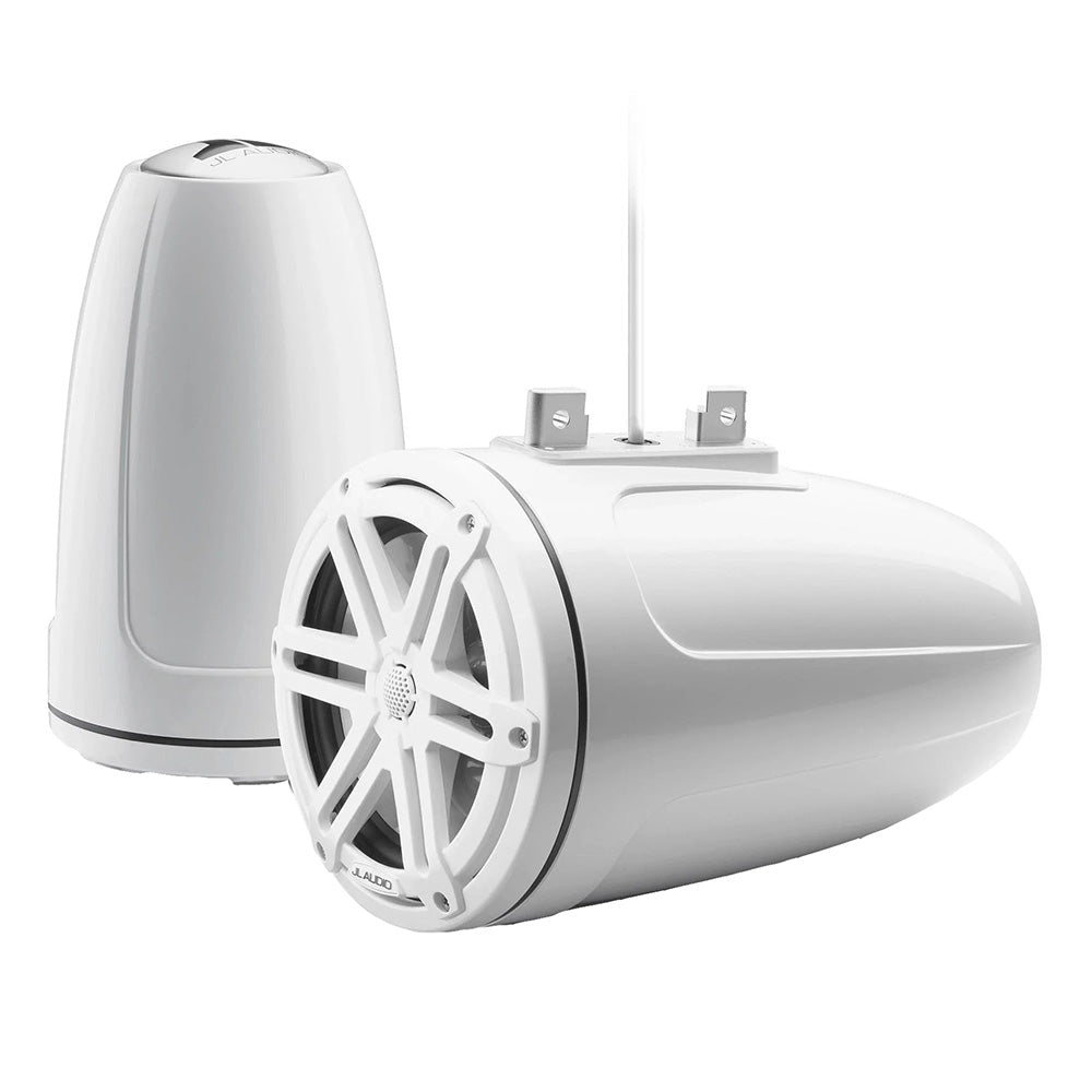 JL Audio M3 Series 77 Enclosed Tower Coaxial System wGloss White Sport Grille M3770ETXv3GwSGw 0100326900