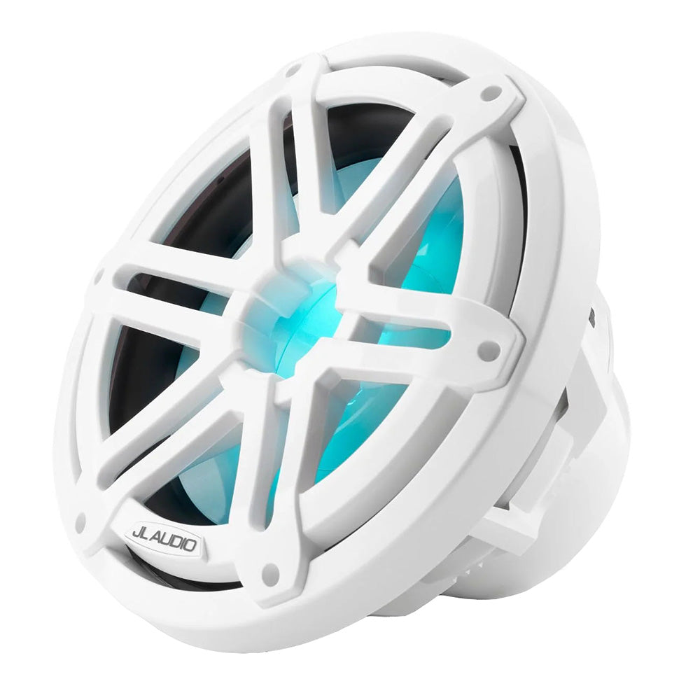 JL Audio M3 10 Marine Subwoofer wGloss White Sport Grille RGB LED Lighting M310IBSGwi4 0100326500