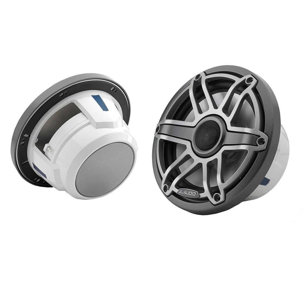 JL Audio M6 Series 77 Marine Coaxial Speakers wTitanium Sport Grille M6770XSGmTi 0100307500