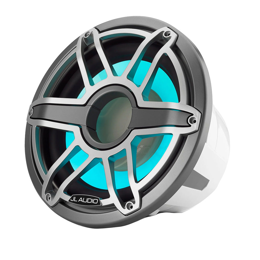 JL Audio M7 12 Marine Subwoofer wTitanium Sport Grille Transflective LED Lighting M712IBSGmTii4 0100328900