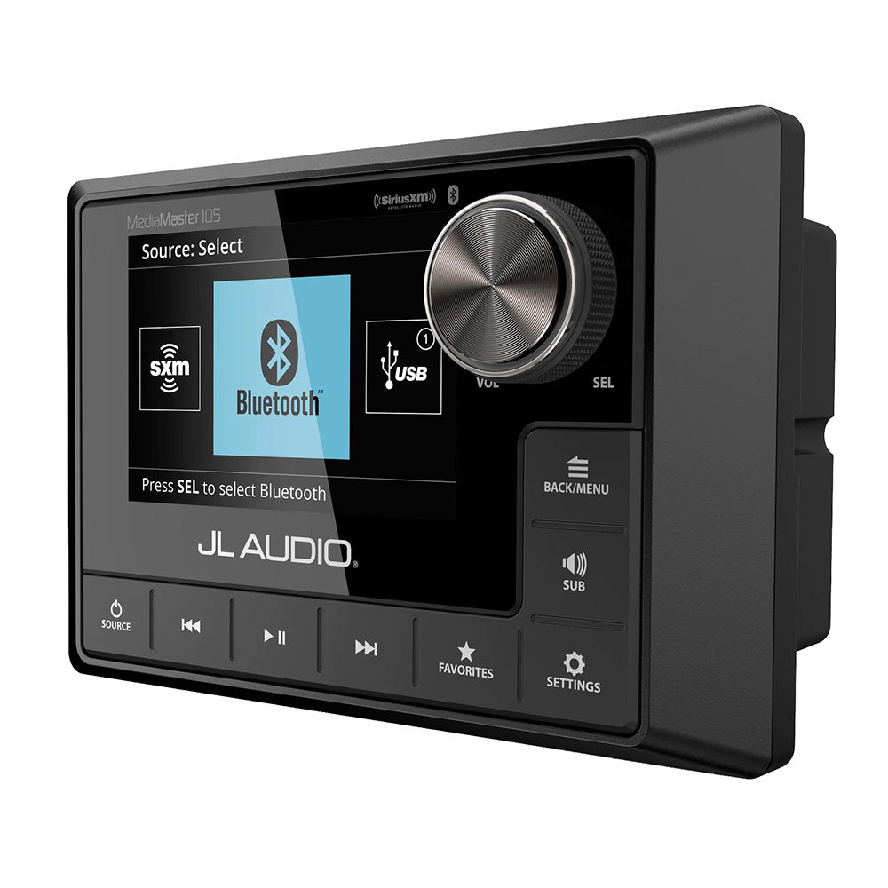 JL Audio MediaMaster 105 Weatherproof Source Unit wFull Color LCD Display MM105 0100313200