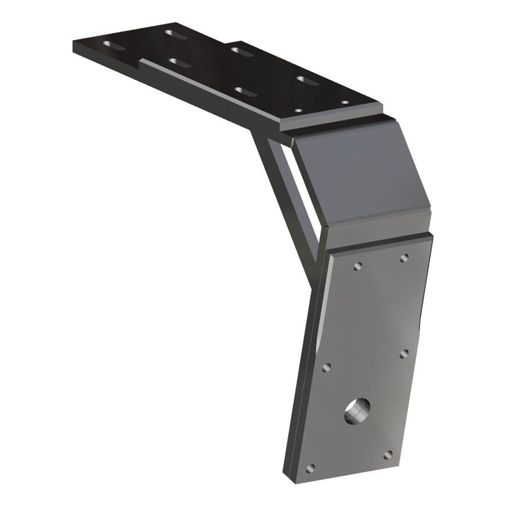 PowerPole Deck Mount 13 Aft 11 Drop Black PKD1311UBK