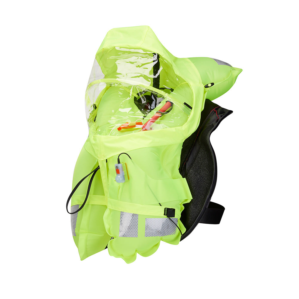 Mustang Atlas 190 DLX Open Ocean Inflatable PFD Black MD3195E1130
