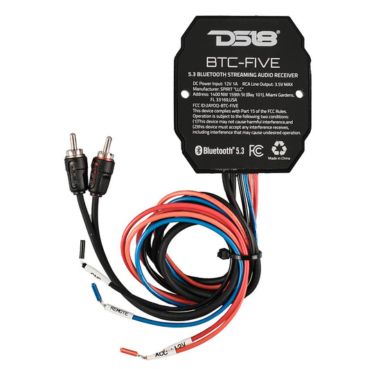 DS18 Universal Wireless Bluetooth 53 Audio Receiver BTCFIVE