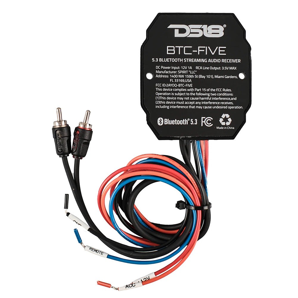 DS18 Universal Wireless Bluetooth 53 Audio Receiver BTCFIVE
