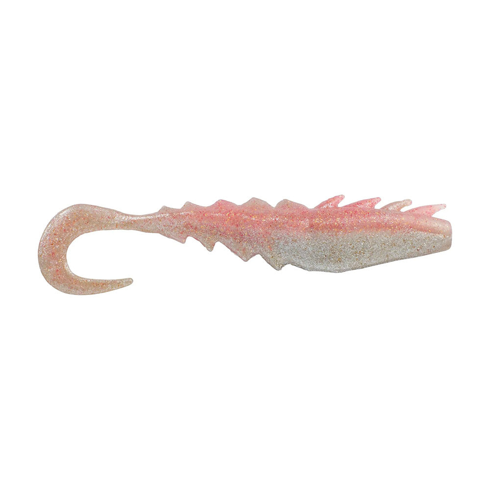 Berkley Gulp Saltwater Nemesis Prawn Curl Tail 5 Flamingo Chrome 1637573