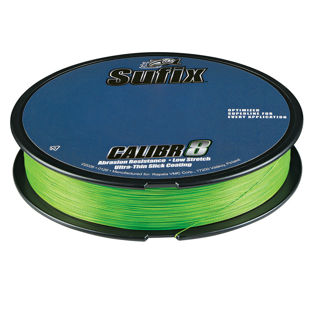 Sufix Calibr8 Braid 150yds 80lb Neon Lime 694080L