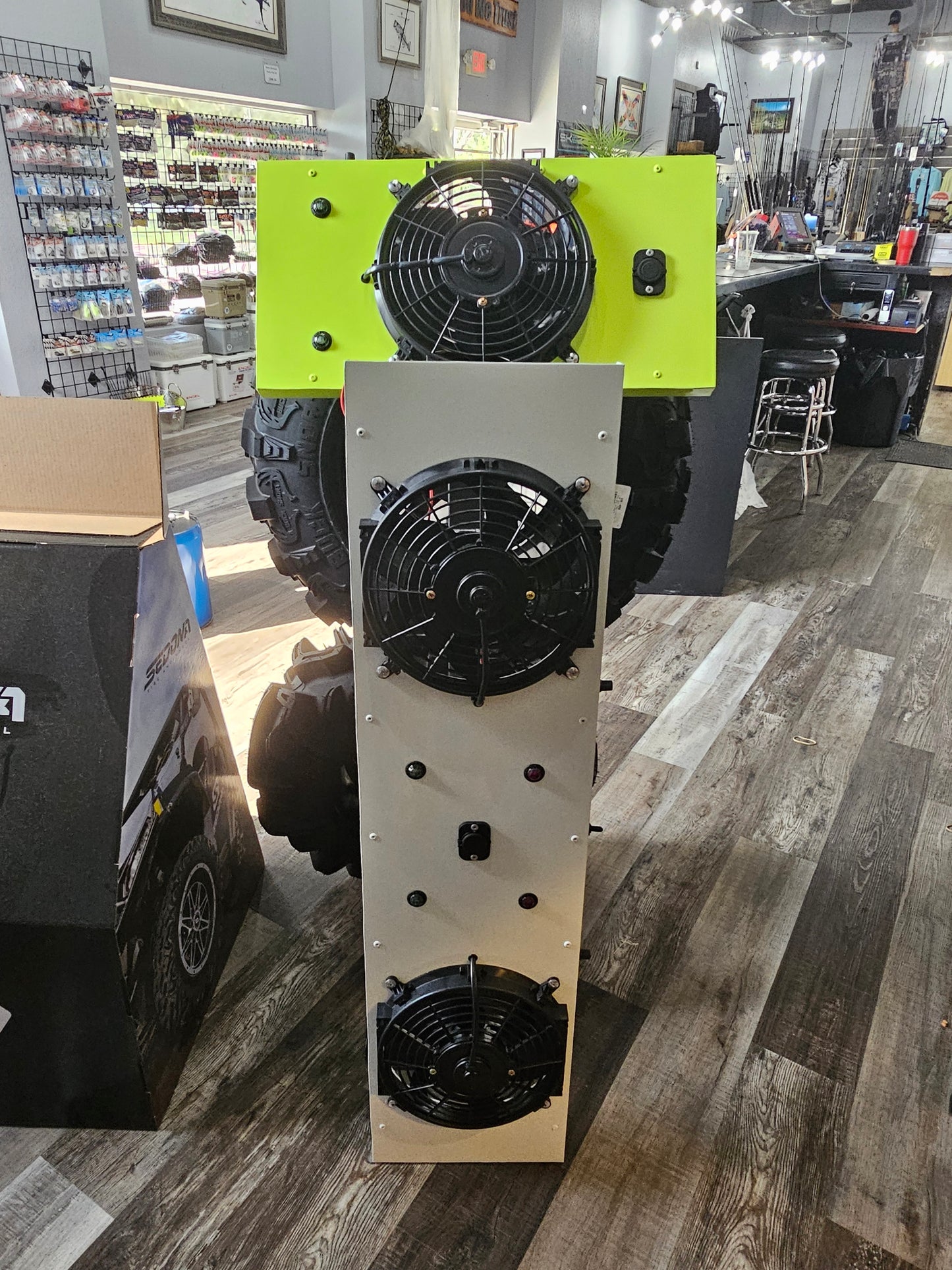 SkyWalker SXS/UTV High-Output Dual 10" Electric Cooling Fan