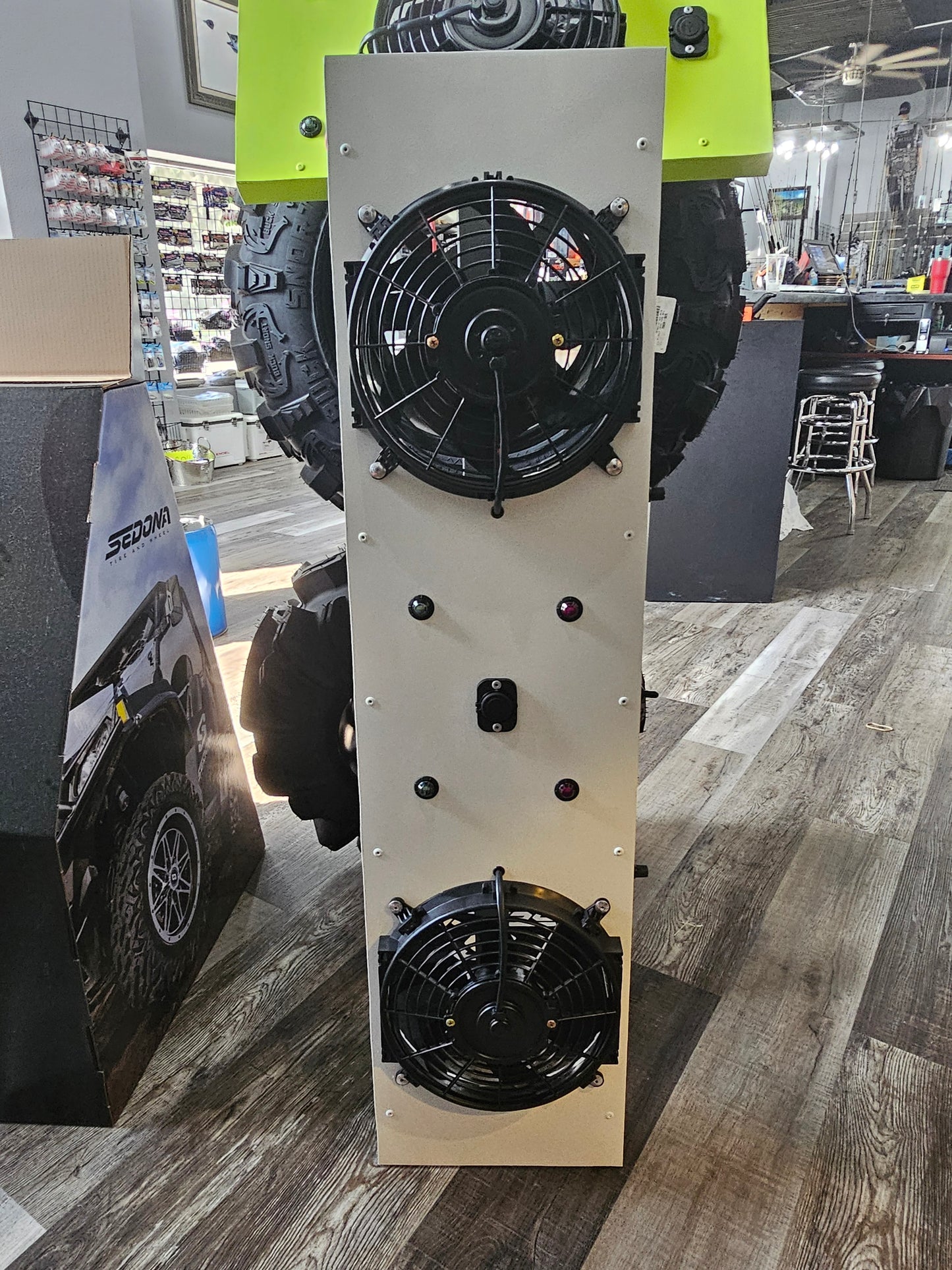 SkyWalker SXS/UTV High-Output Dual 10" Electric Cooling Fan