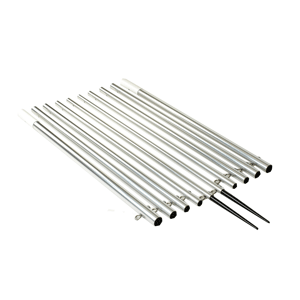 Lees 185 Bright Silver Standard Poles f Sidewinder AP3918