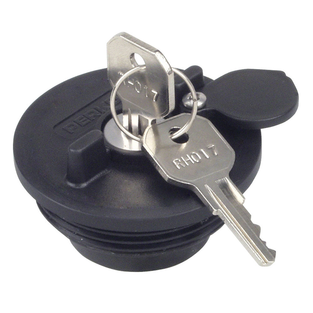 Perko Fuel System Locking Cap f 112 NonVented Fills 0520 0527 0528 0557 0599 1270 1324DP1BLK
