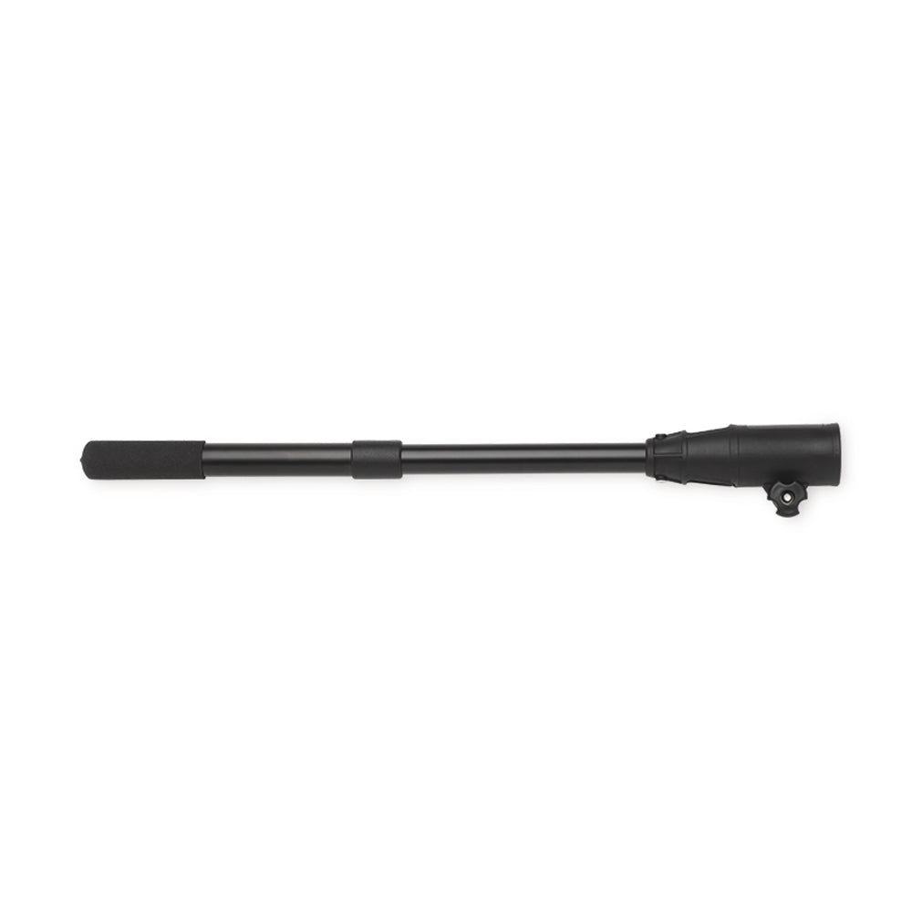 Minn Kota MKA-43 telescopic extension handle for trolling motors, adjustable from 17 to 25 inches, compatible with outboard motors.