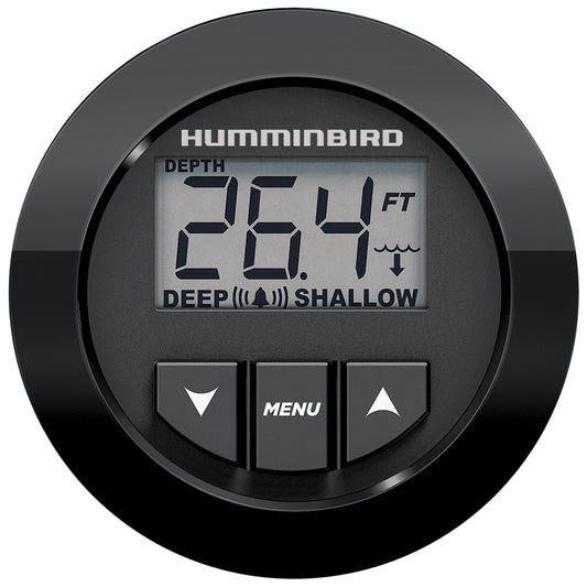 Humminbird HDR 650 marine instrument with black, white, or chrome bezel and TM transducer for boat navigation and fish finding.