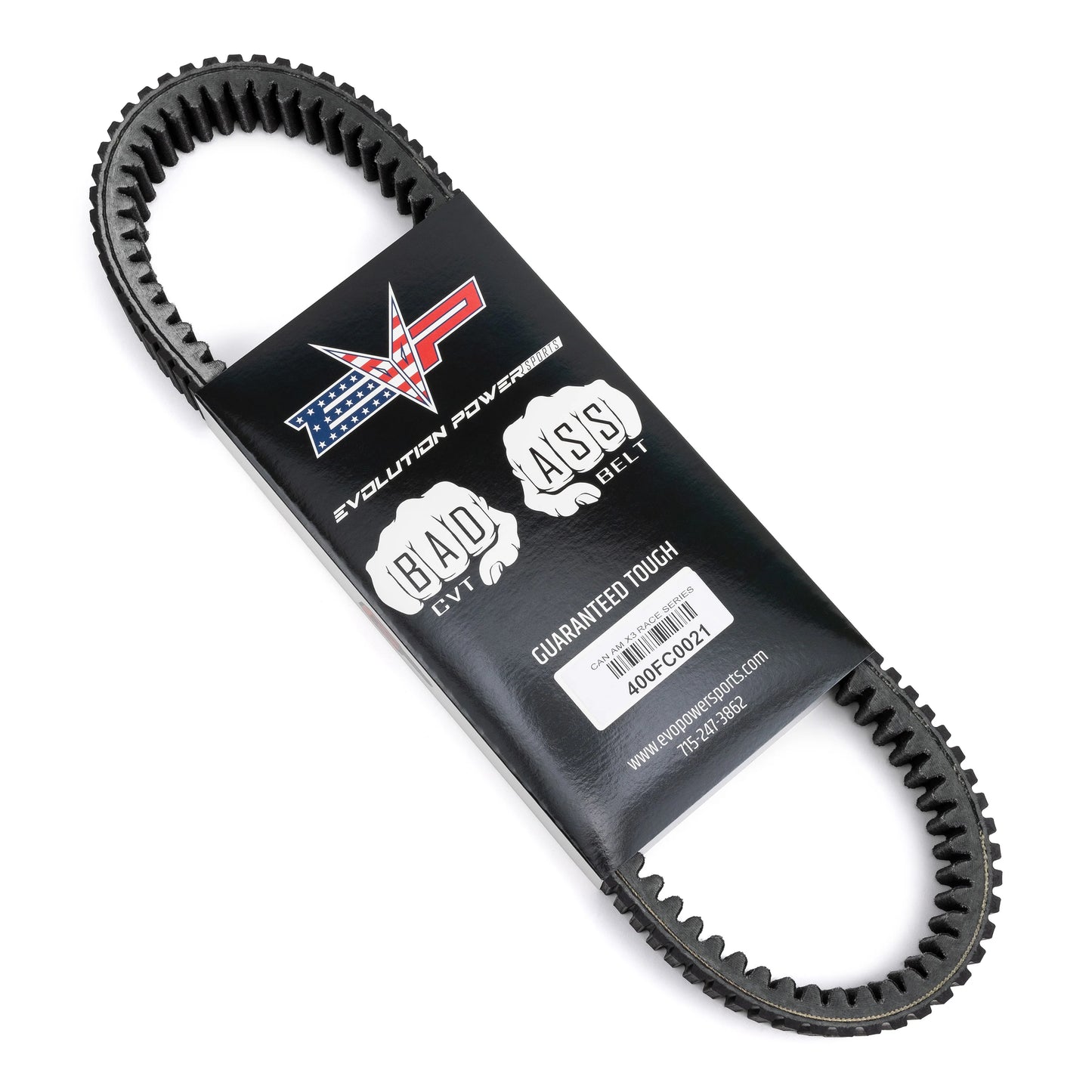 EVP Bad Ass CAN-AM Belt ALL X3 Models, HD 10/HD8, Defender/Sport 1000/800