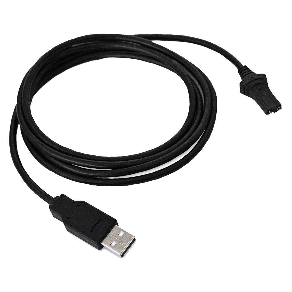 Minn Kota i-Pilot Link charging cable for trolling motor accessories, shown with connector and cable details.
