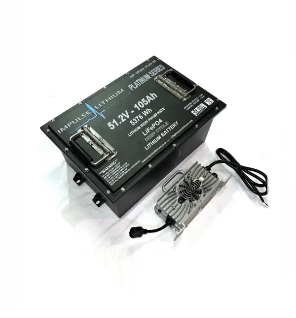 Impulse Lithium Golf Cart Batteries - Bluetooth Monoring