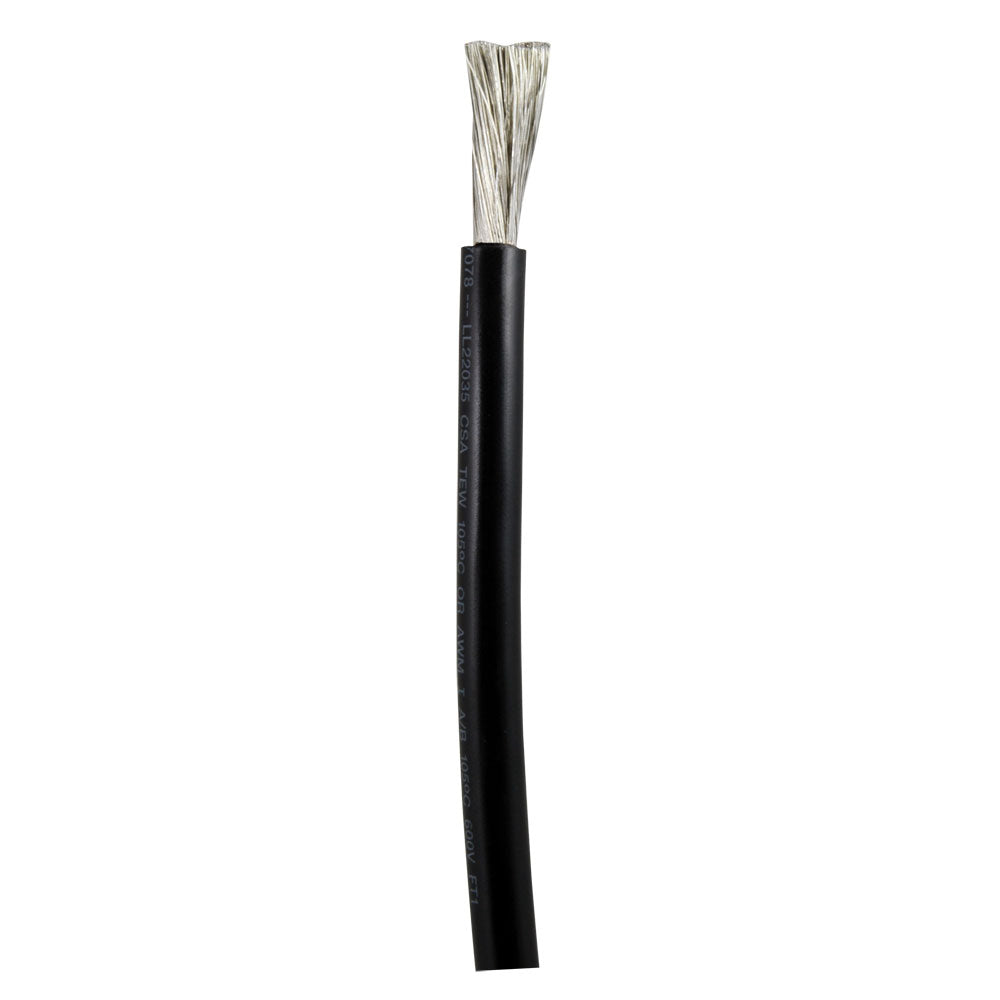 Ancor Black 8 AWG Battery Cable Sold By The Foot 1110FT