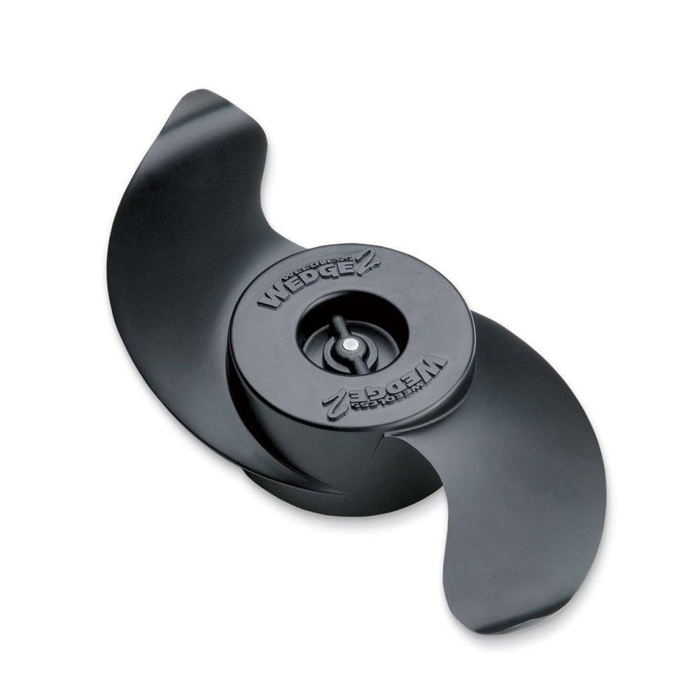 Minn Kota MKP-38 Weedless Wedge 2 prop for trolling motor, showcasing durable design and blade detail for 112lb thrust.