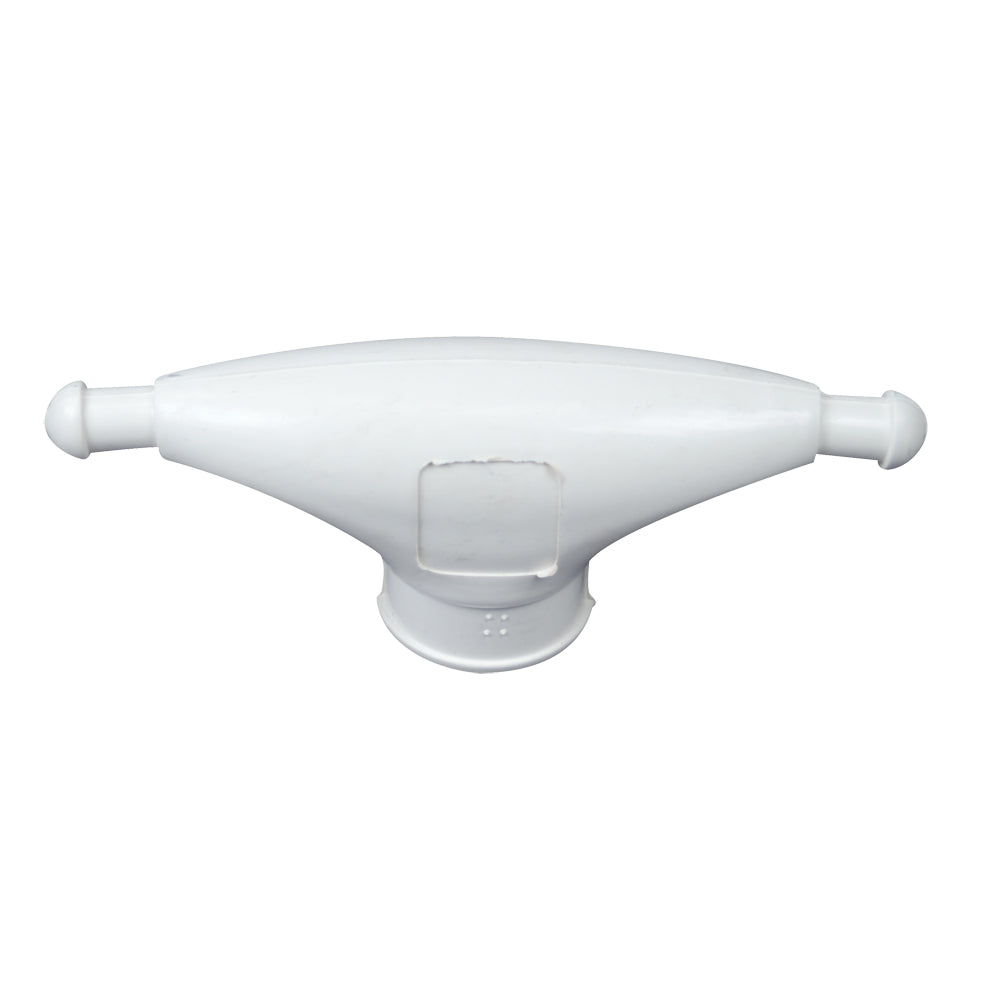 Whitecap Rubber Spreader Boot Pair Large White S9200P