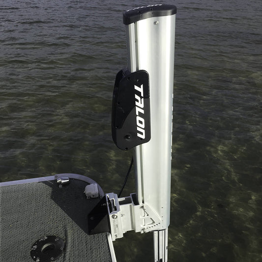 Minn Kota Talon Pontoon Edge Mount Kit anchoring accessory with mounting hardware and brackets for secure boat anchoring.