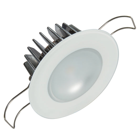 Lumitec Mirage Flush Mount Down Light Spectrum RGBW Glass Bezel 113197