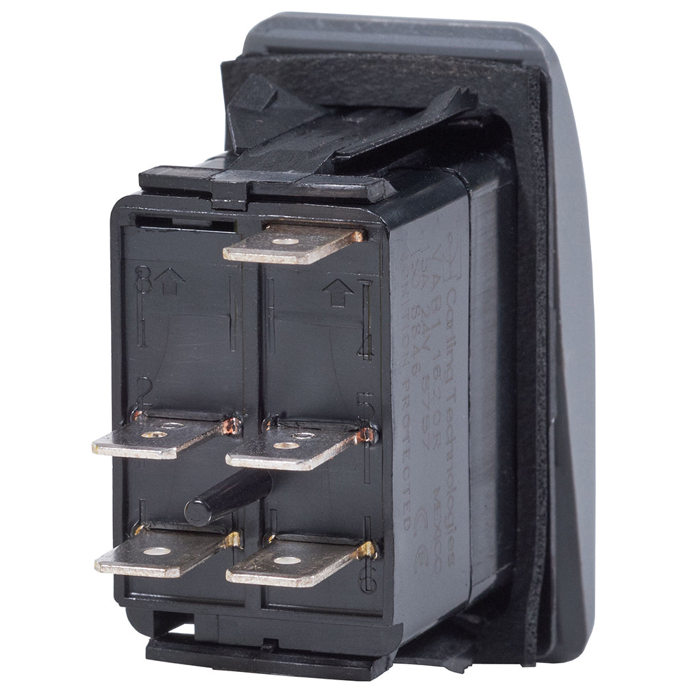 Blue Sea 7934 Contura II Switch DPST Black OFFON 7934