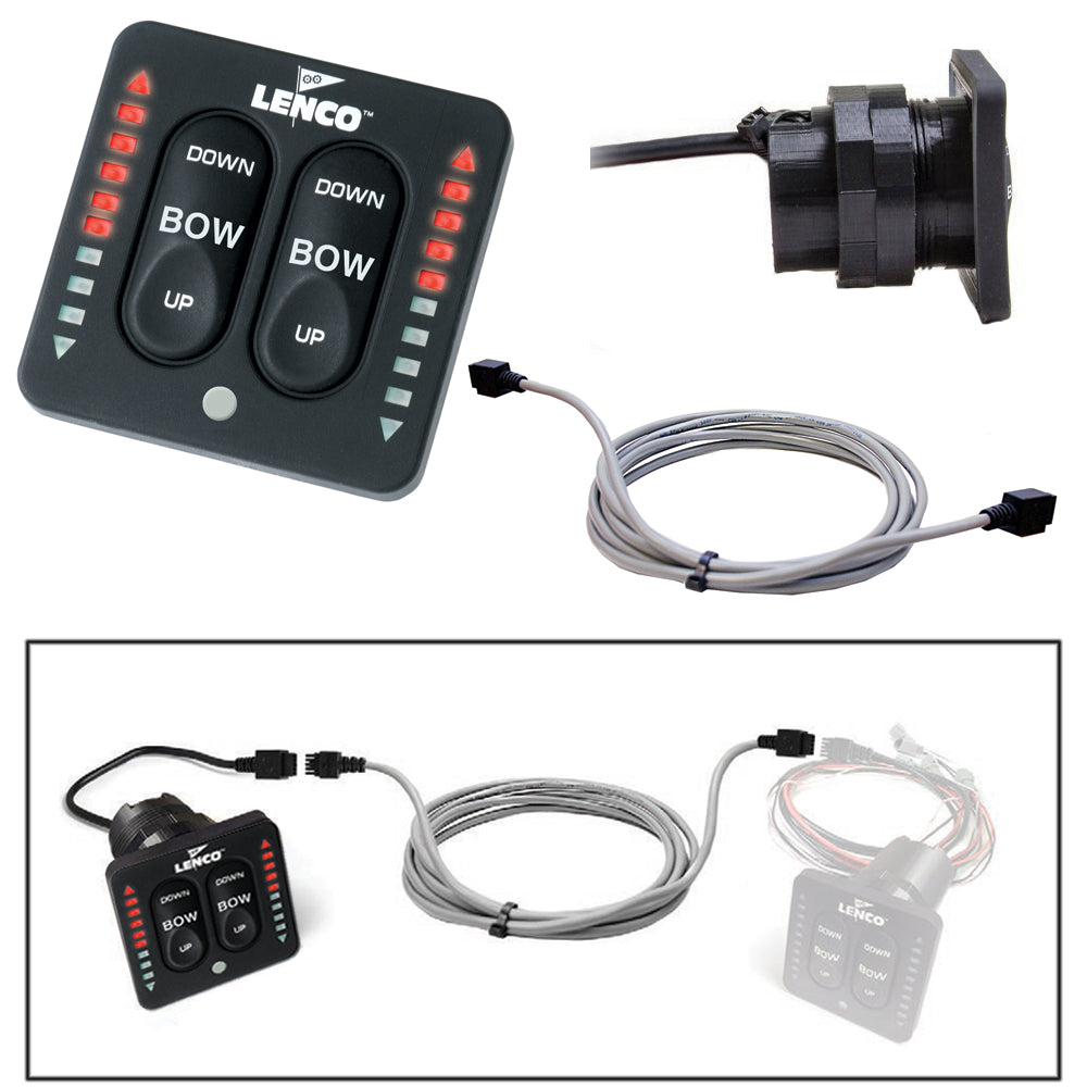 Lenco Flybridge Kit f LED Indicator Key Pad fAllInOne Integrated Tactile Switch 30 11841003
