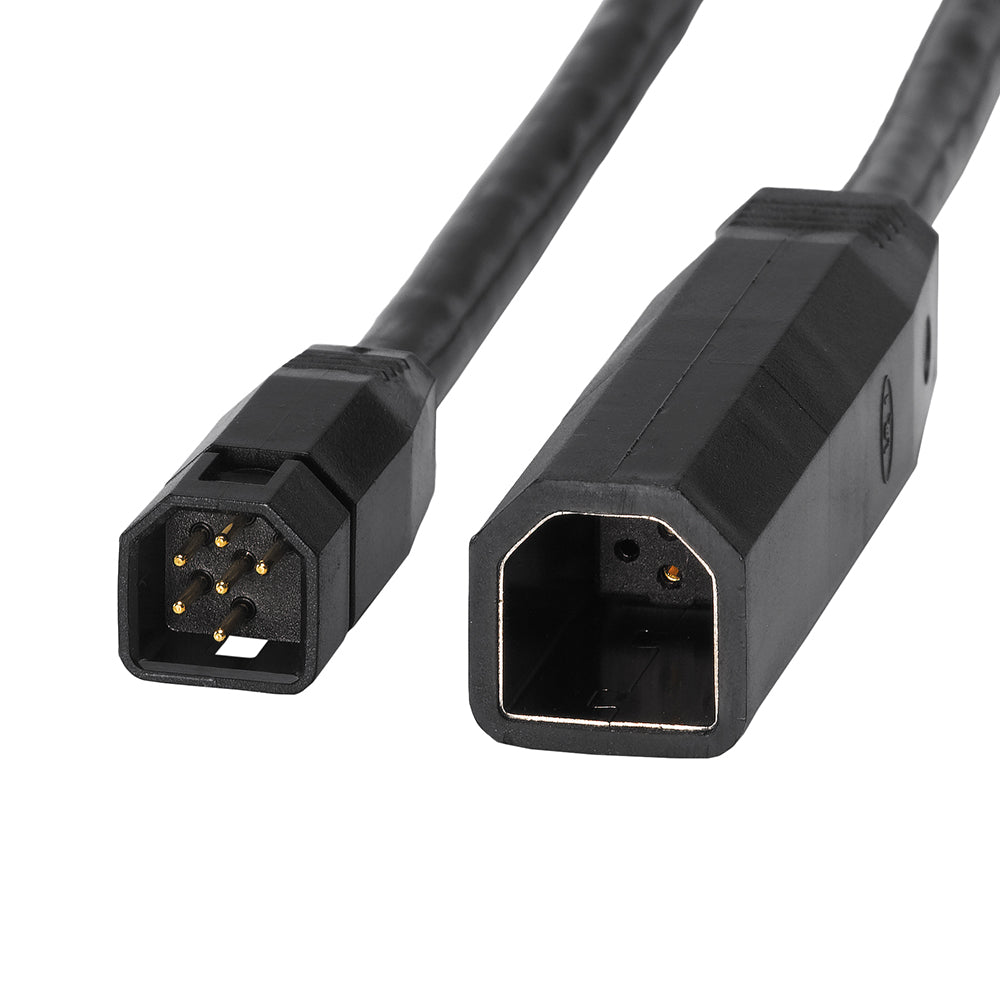 Humminbird EC M10 transducer extension cable for fish finders, 10-foot length, compatible with Humminbird transducer accessories.