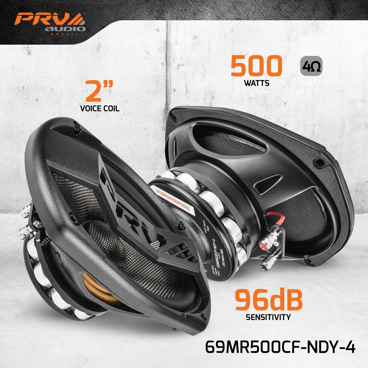 PRV Audio - 69MR500CF-NDY-4 (PAIR)