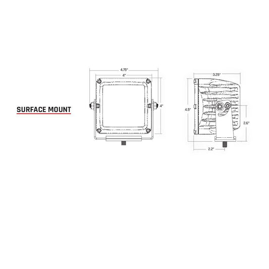 RIGID Industries DXL PRO Diffused Pair Black 322313