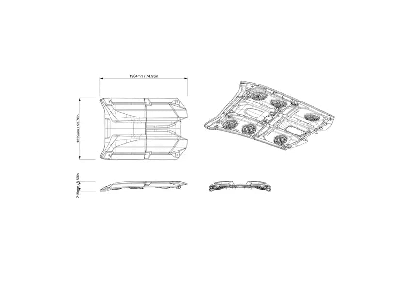 OEM Audio Roof Level 4 Kit - Can-Am Maverick R Max