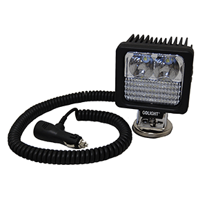 Golight GXL LED Worklight Series Flood Light Portable Mount Black 40215