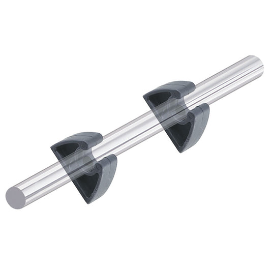 Perko Pole Storage Clips Black Pair 0477DP0BLK