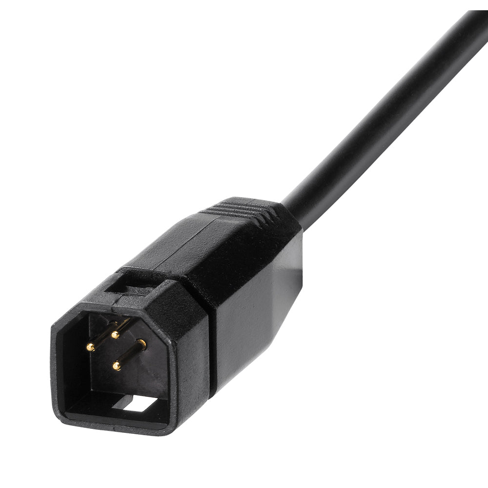 Humminbird HELIX dual spectrum CHIRP transom mount transducer with temperature sensor, shown in image 73632BXL.