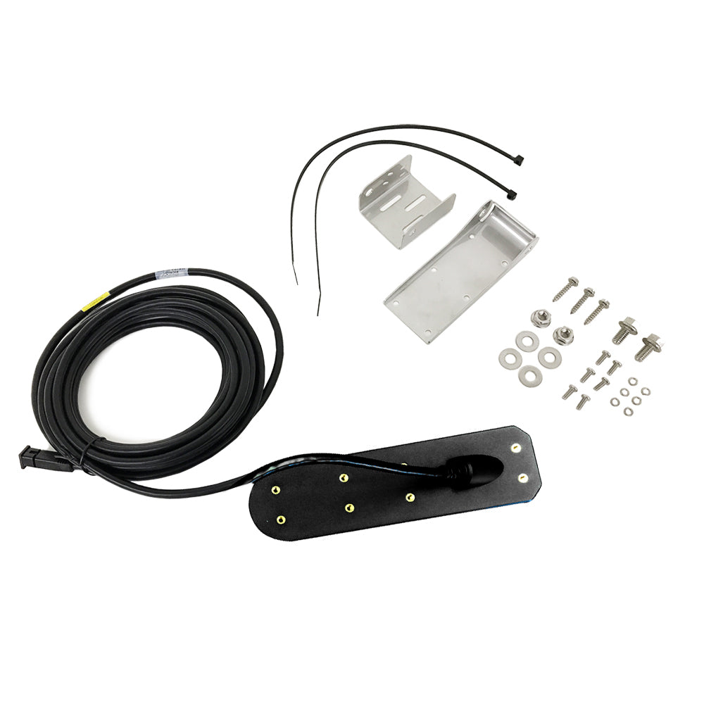 Humminbird XM 9 HW MSI T MEGA side imaging transom mount transducer for fish finders and marine sonar systems.