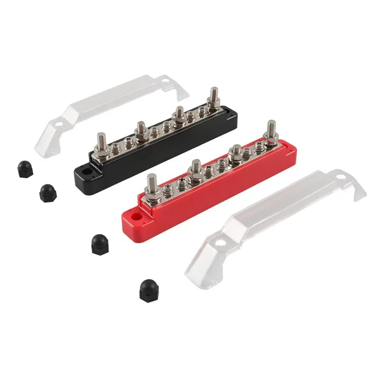 Power Distribution Terminal 4" (Red & Black)