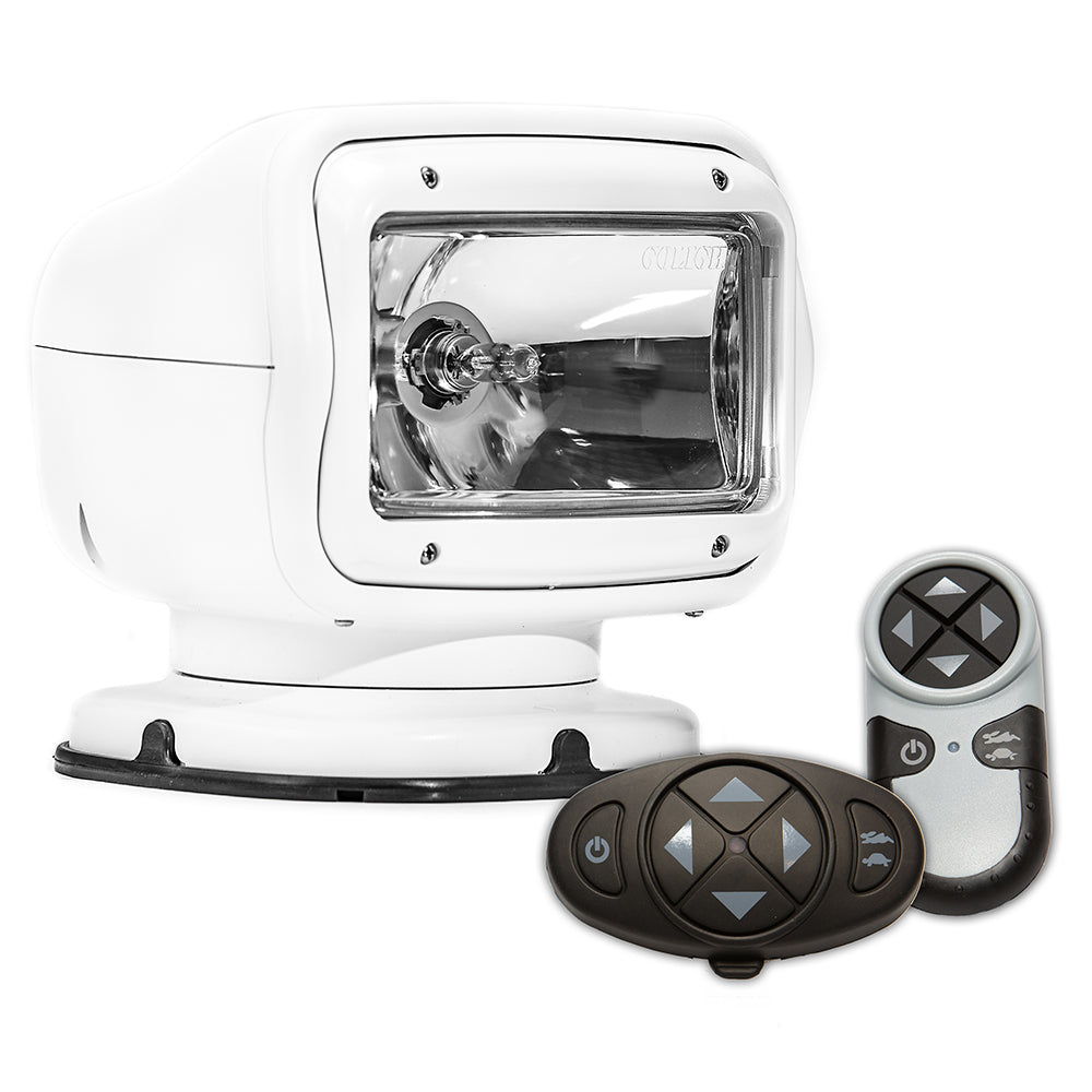 Golight Radioray GT Series Permanent Mount White Halogen Wireless Handheld Wireless Dash Mount Remotes 2007GT