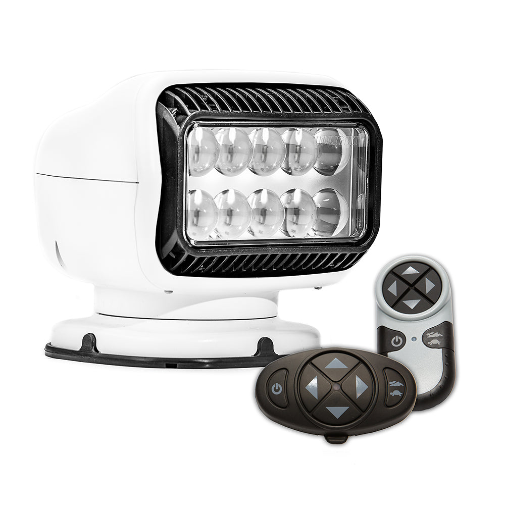 Golight Radioray GT Series Permanent Mount White LED Wireless Handheld Wireless Dash Mount Remotes 20074GT
