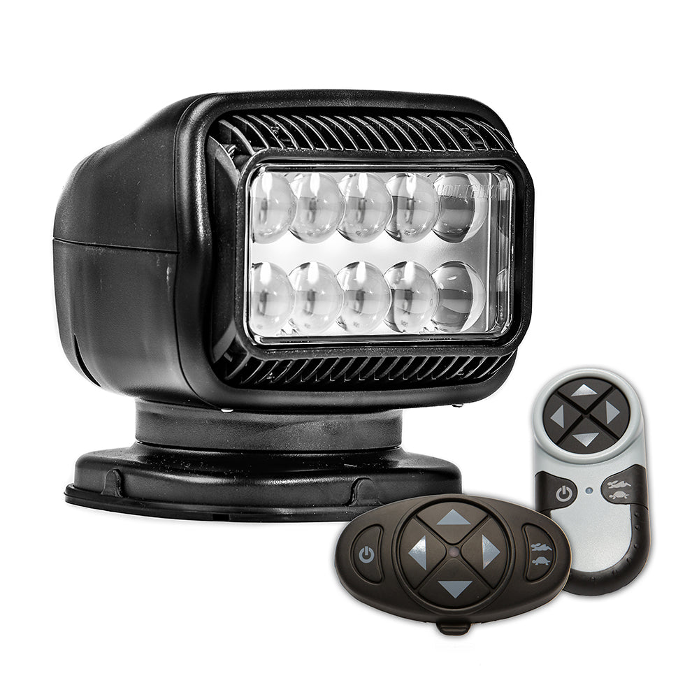 Golight Radioray GT Series Permanent Mount Black LED Wireless Handheld Wireless Dash Mount Remotes 20574GT