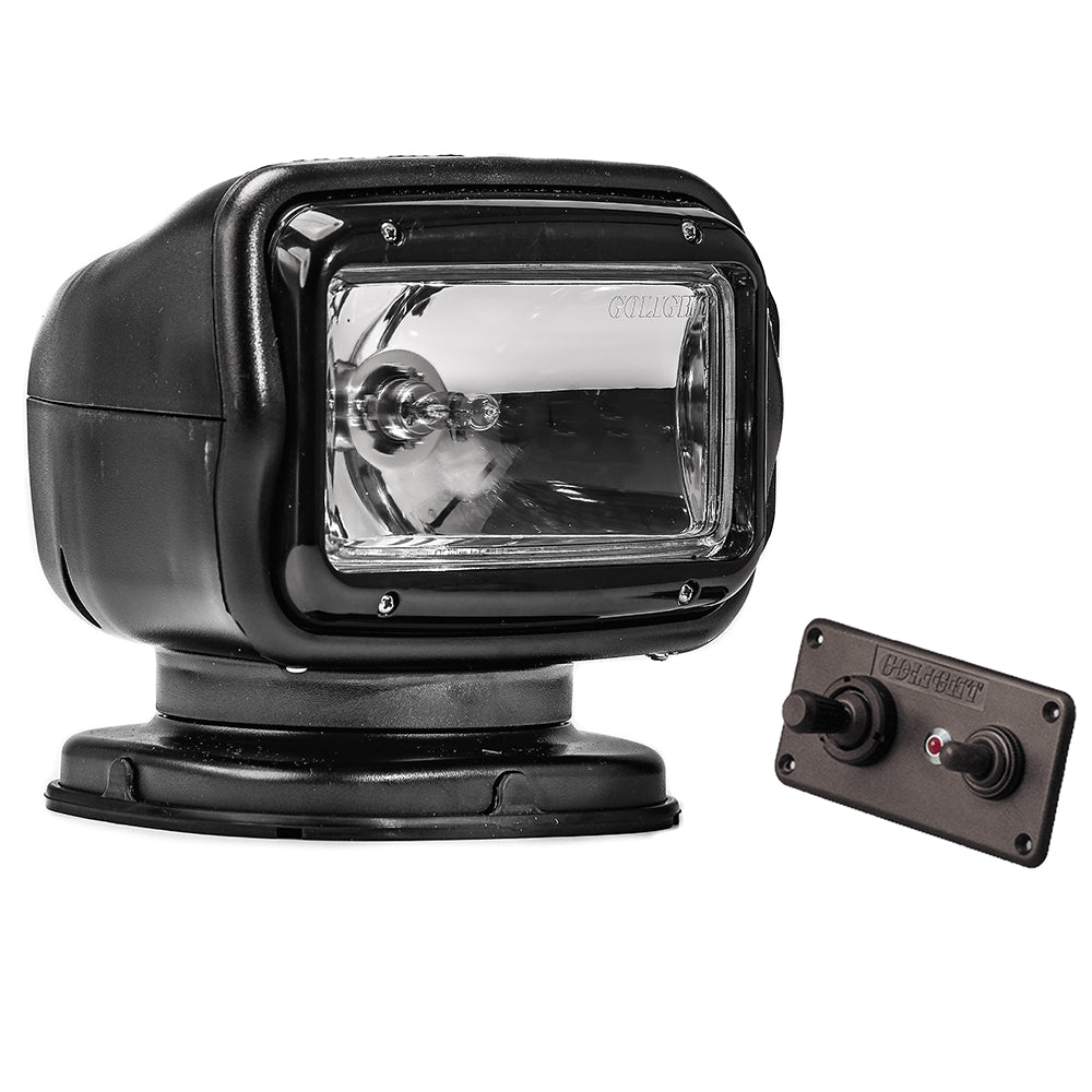 Golight Radioray GT Series Permanent Mount Black Halogen Hard Wired Dash Mount Remote 2021GT