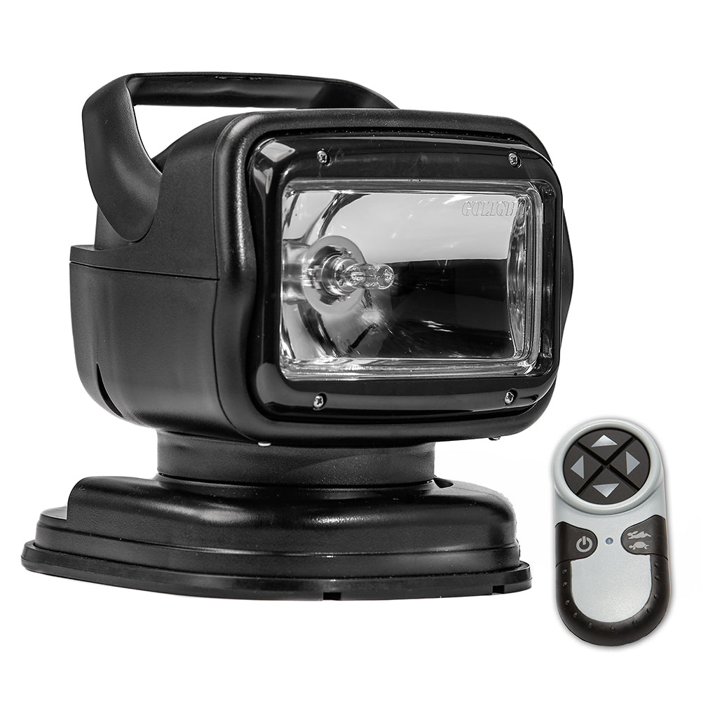 Golight Radioray GT Series Portable Mount Black Halogen Wireless Handheld Remote Magnetic Shoe Mount 7951GT