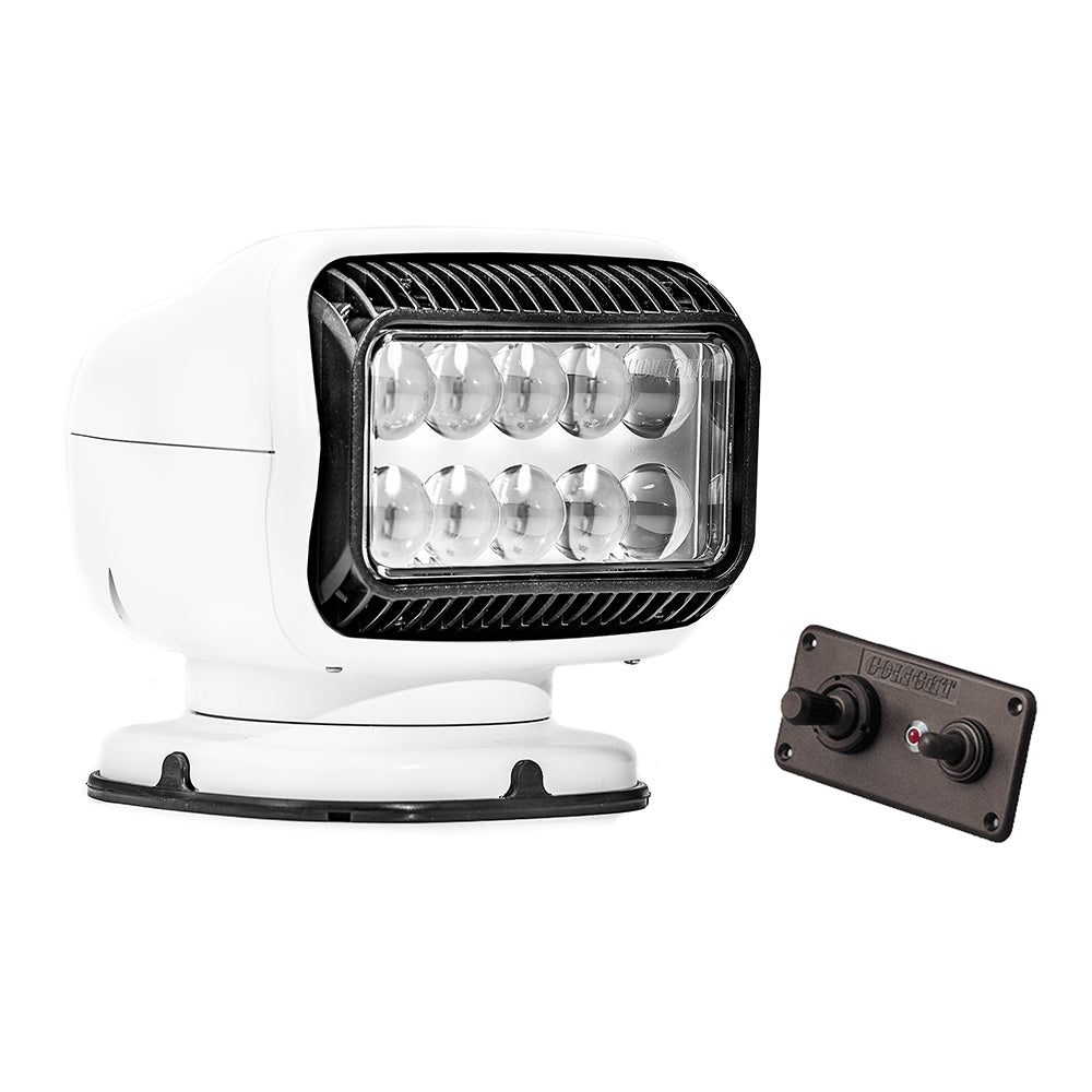 Golight Radioray GT Series Permanent Mount White LED Hard Wired Dash Mount Remote 20204GT