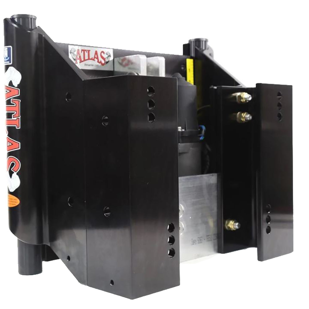 TH Marine ATLAS 10 Hydraulic Jack Plate HeavyDuty fVerado Black AHJ10VHDBDP