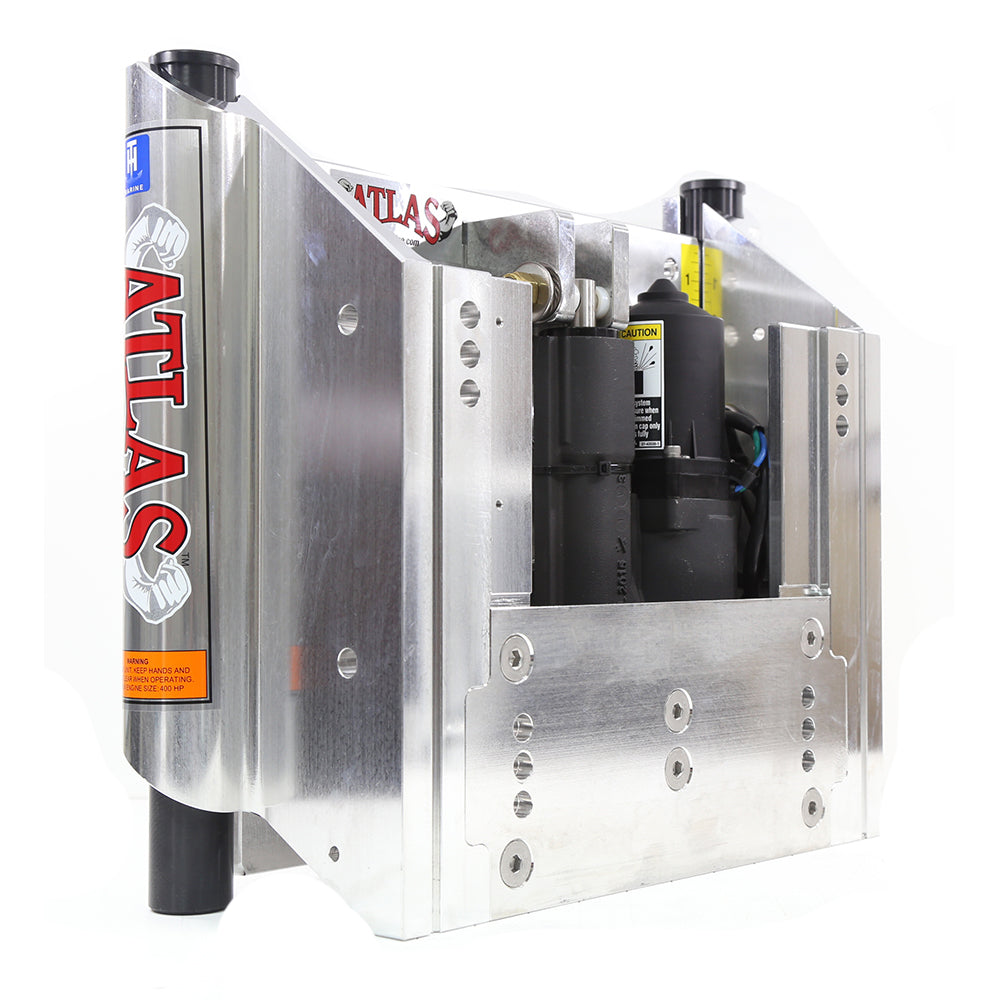 TH Marine ATLAS 6 Set Back Hydraulic Jack Plate Heavy Duty AHJ6VHDDP