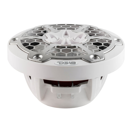 DS18 New Edition HYDRO 65 2Way Marine Speakers wRGB LED Lighting 300W White NXL6MWH