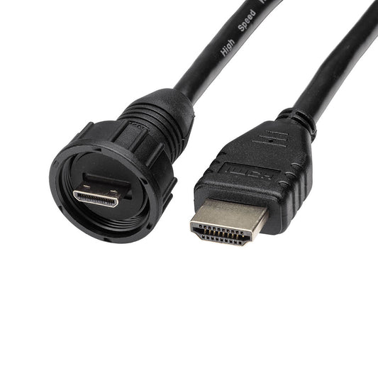 Humminbird AD HDMI OUT 10 video cable accessory with HDMI connectors for marine electronics and display connections.